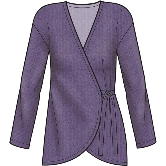 Simplicity Sewing Pattern S8954 Misses Wrap Cardigan Size XXS-XXL - Picture 5 of 6